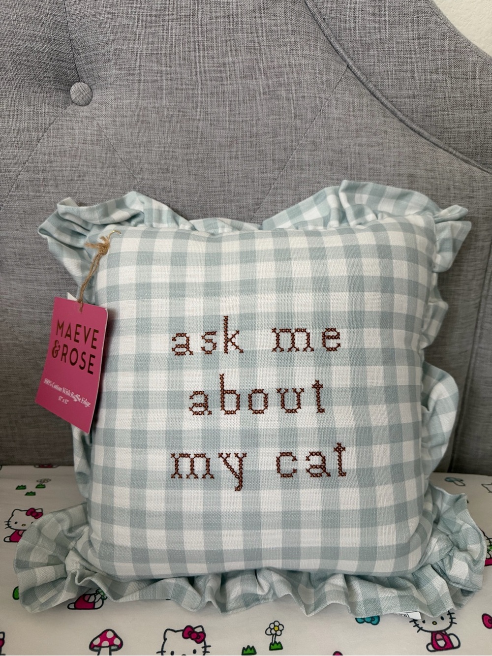 Maeve & Rose Ask me about my cat pillow nwt TikTok Viral